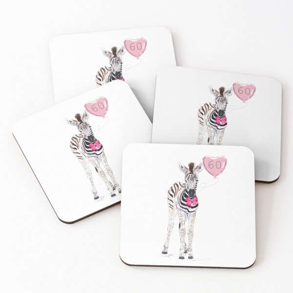 Item preview, Zebra 60th birthday  designed and sold by Leatextileart.