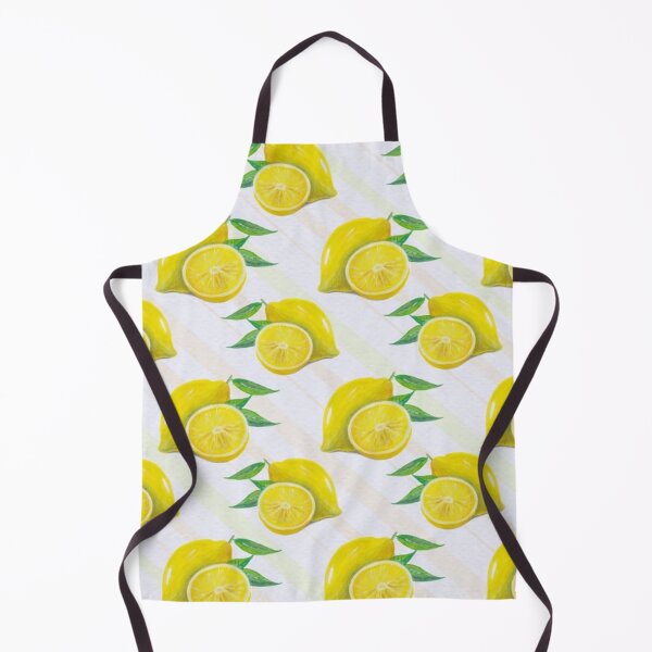 Item preview, Lemon fruits watercolor painted designed and sold by Artcraft-Ink.