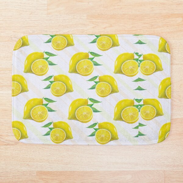 Item preview, Lemon fruits watercolor painted  designed and sold by Artcraft-Ink.