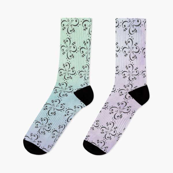 Item preview, Music Notes Pattern designed and sold by tridentfoundry.