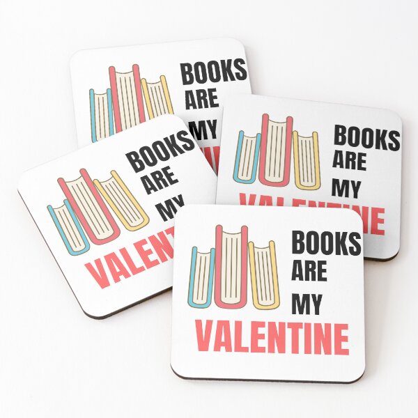 Item preview, Copy of BOOKS ARE MY VALENTINE designed and sold by 30-Merch.