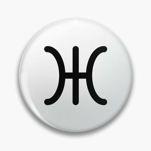 Artikelvorschau, UMMO Alien-Symbol schwarz und weiß entworfen und verkauft von Francesc Xavier Carrera Güenaga.