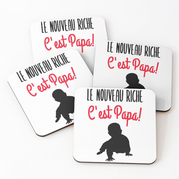 Item preview, baby humor t-shirt the nouveau riche it's dad designed and sold by Marlow31.