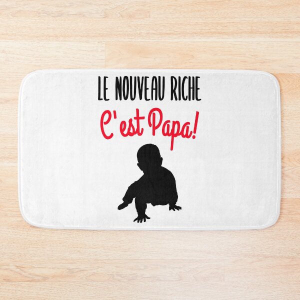 Item preview, baby humor t-shirt the nouveau riche it's dad designed and sold by Marlow31.