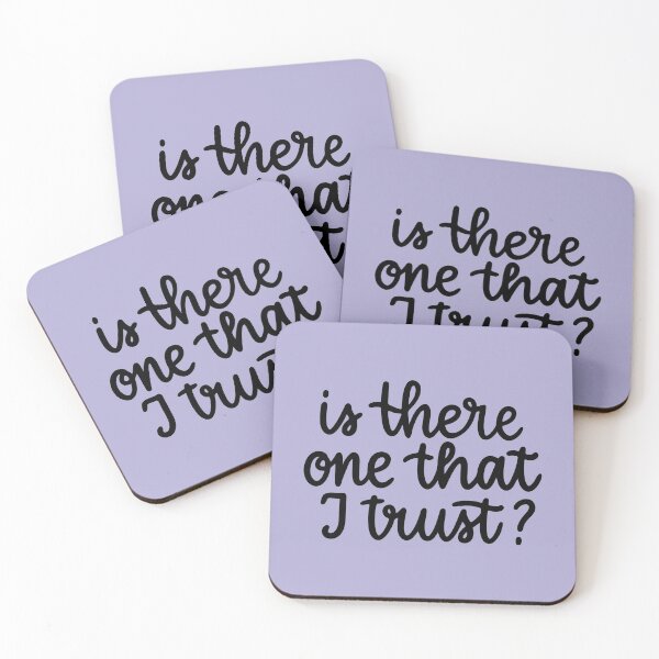 Item preview, Is there one that I trust? designed and sold by letterbrighter.