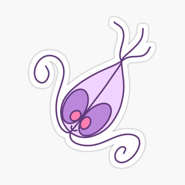 Item preview, Giardia Cartoon Drawing  designed and sold by stars-thoughts.