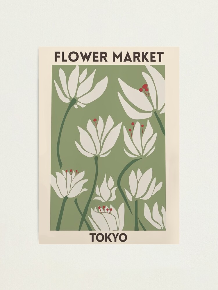 Alternate view of Flower market Photographic Print