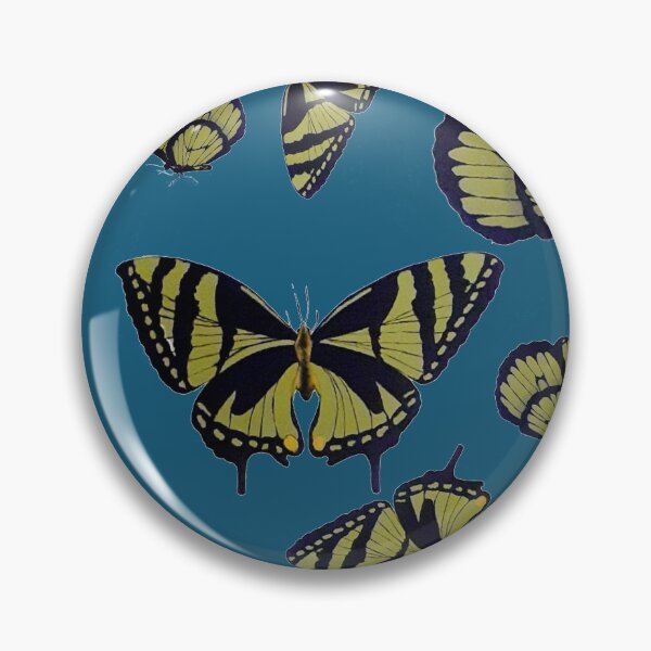 Item preview, Flutterby blue designed and sold by 3degreeart.