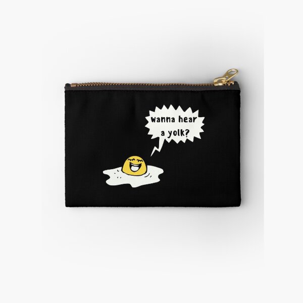 Item preview, Wanna Hear a Yolk? Wanna hear a joke Egg food pun designed and sold by GoodMoodFood.