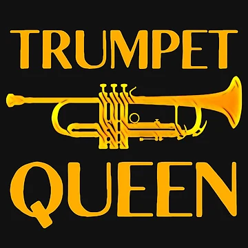 Artwork thumbnail, Trumpet Queen by DesignsofNote