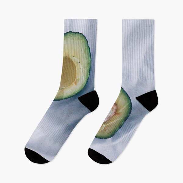 Artikelvorschau, avocado on white sheet - avocado love entworfen und verkauft von TildaandTheo.