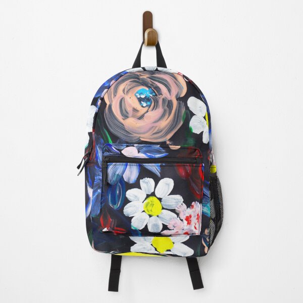Artikelvorschau, Florales design in Acryl mit schwarzen hintergrund entworfen und verkauft von RanitasArt.