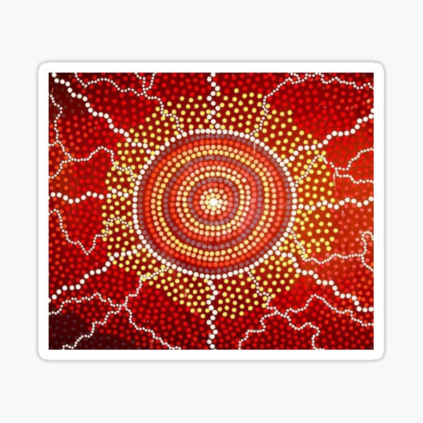 Item preview, Australian Aboriginal Art designed and sold by Kameleoon.