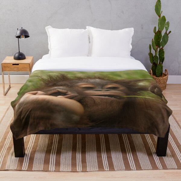 Item preview, Orangutan Baby designed and sold by rawshutterbug.