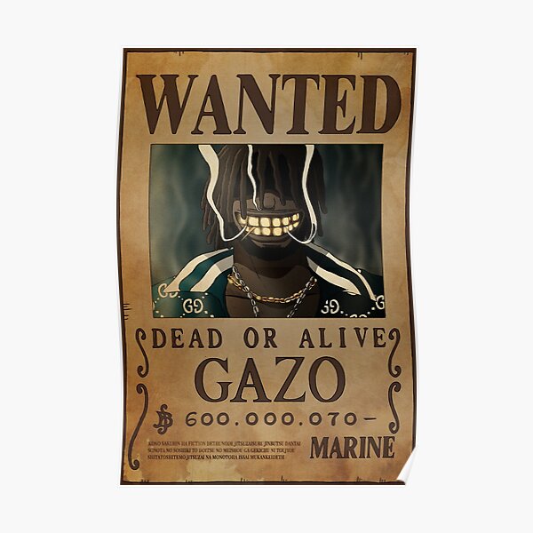 Gazo Wanted Poster