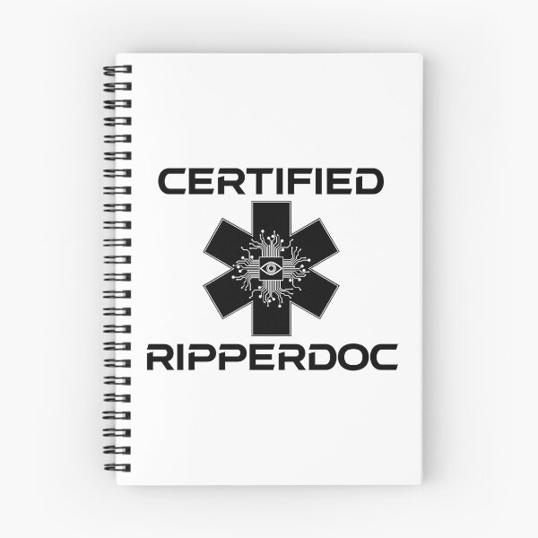 Item preview, certified Ripperdoc - Black on White Version designed and sold by MaesterAemon.