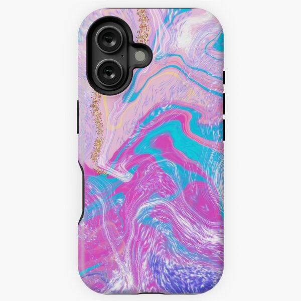 Item preview, Barble, glitter, barbie pink marble, dreamy marble, marbling, purple marble designed and sold by Naty Design Prague.