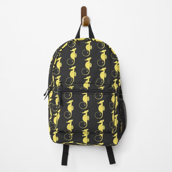 Item preview, Yellow Seahorse, bright stylized hippocampus designed and sold by tostoini.