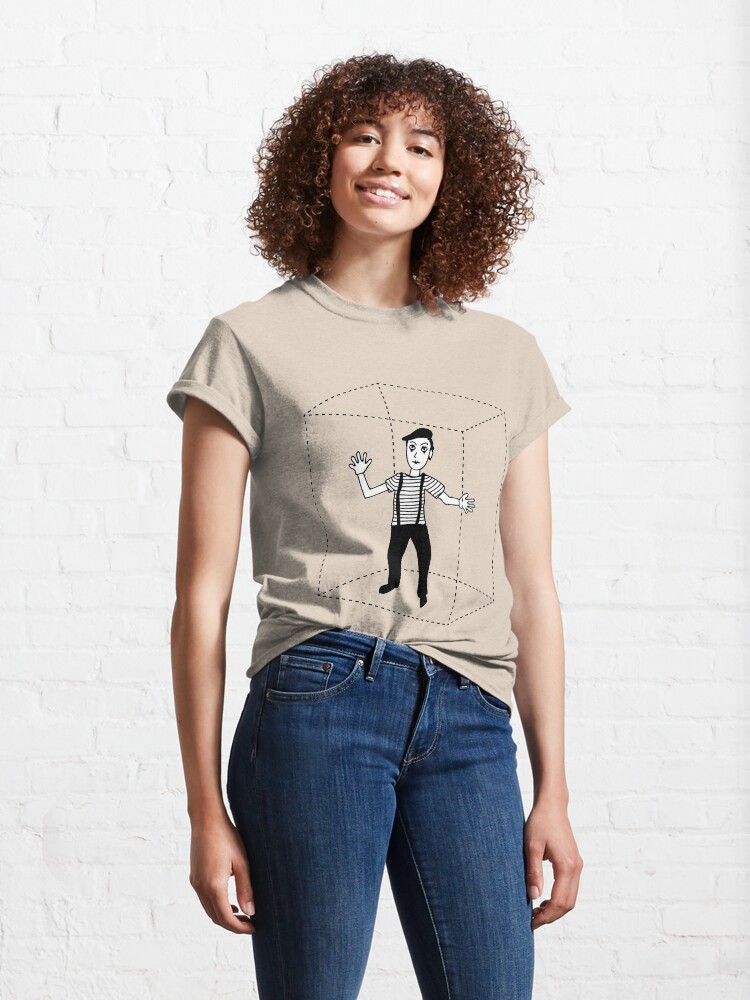Alternate view of Mime in Box Classic T-Shirt