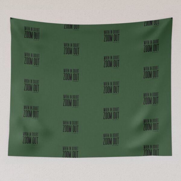 Item preview, When In Doubt Zoom Out designed and sold by NomadMessenger.