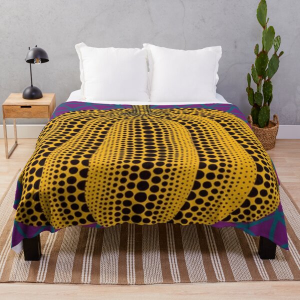 yayoi kusama Throw Blanket