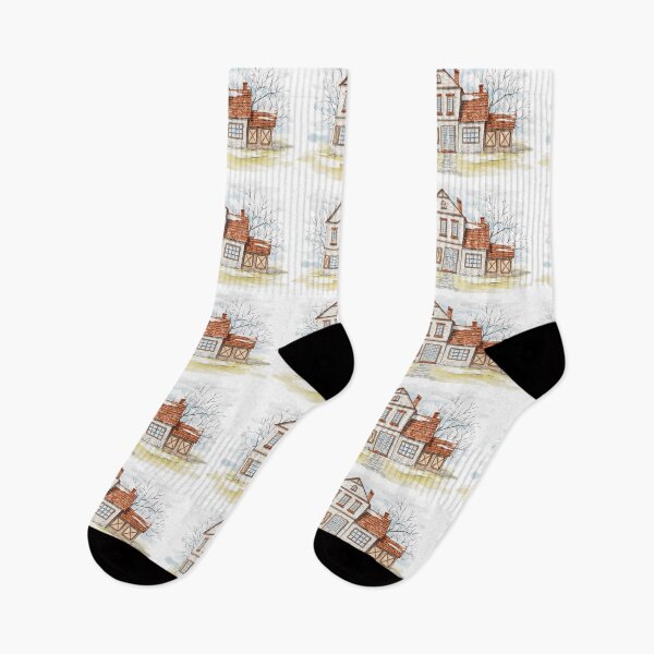 Item preview, March Watercolour House designed and sold by VibrantGifts.