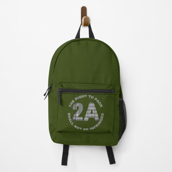 Item preview, Circular 2A Second Amendment with faded flag in text. designed and sold by EverLife.
