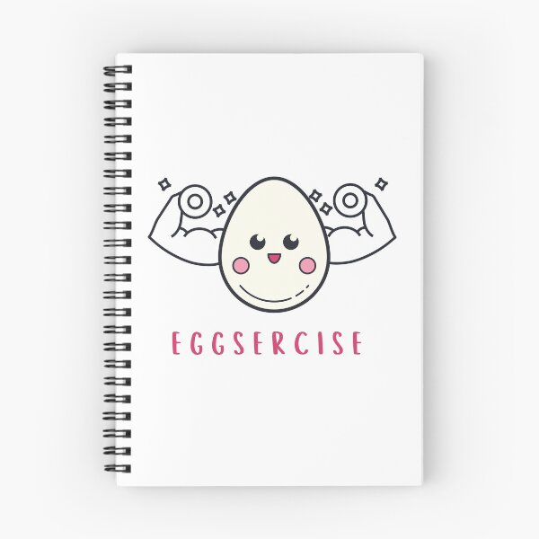 Item preview, Eggsercise, Exercise Egg Food Pun designed and sold by GoodMoodFood.