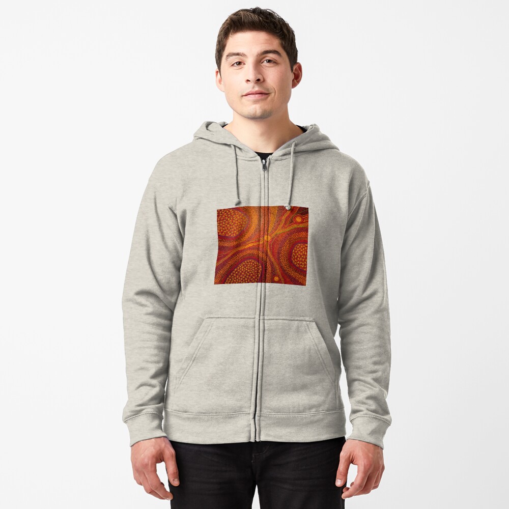 Item preview, Zipped Hoodie designed and sold by Kameleoon.