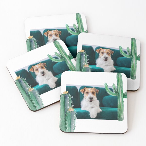 Item preview, Wire fox terrier on the couch designed and sold by MagdalenaRulez.