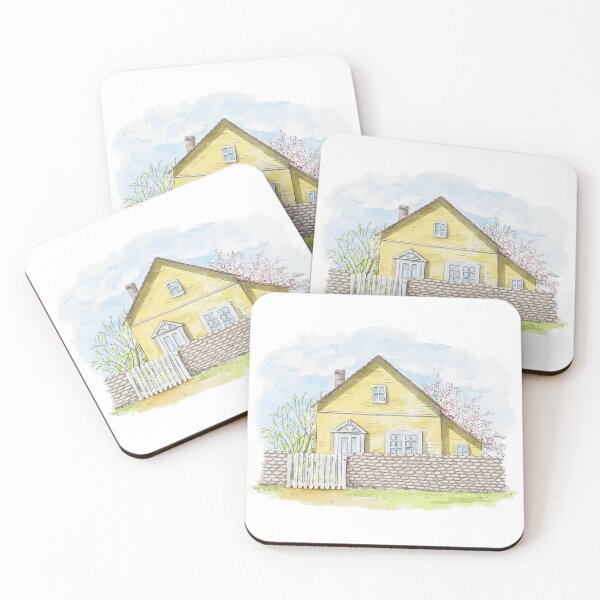 Item preview, April Watercolour House designed and sold by VibrantGifts.