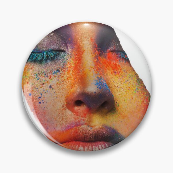 Item preview, Colorful Fashion Girl Face Makeup designed and sold by JTS STORE.