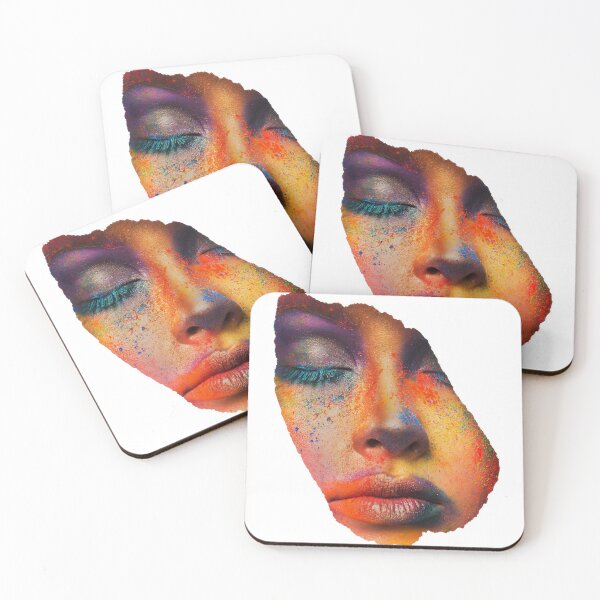 Item preview, Colorful Fashion Girl Face Makeup designed and sold by JTS STORE.