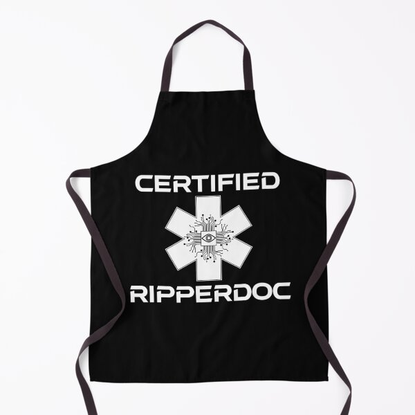 Item preview, certified Ripperdoc - White on Black Version designed and sold by MaesterAemon.