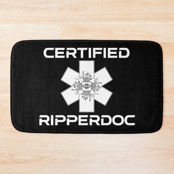 Item preview, certified Ripperdoc - White on Black Version designed and sold by MaesterAemon.