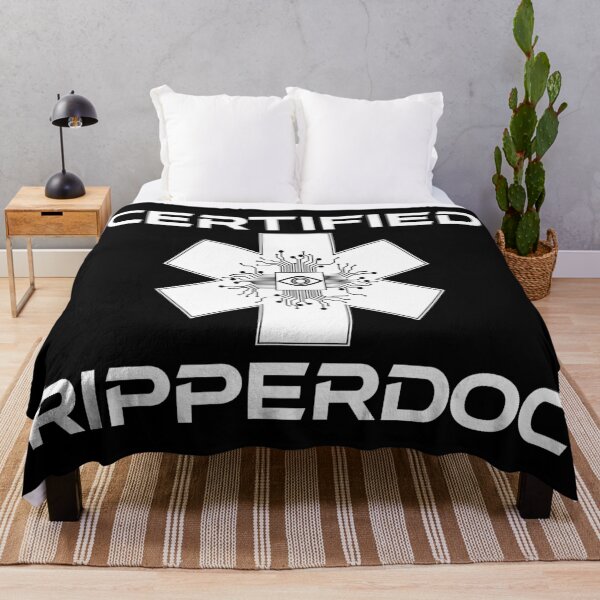 Item preview, certified Ripperdoc - White on Black Version designed and sold by MaesterAemon.