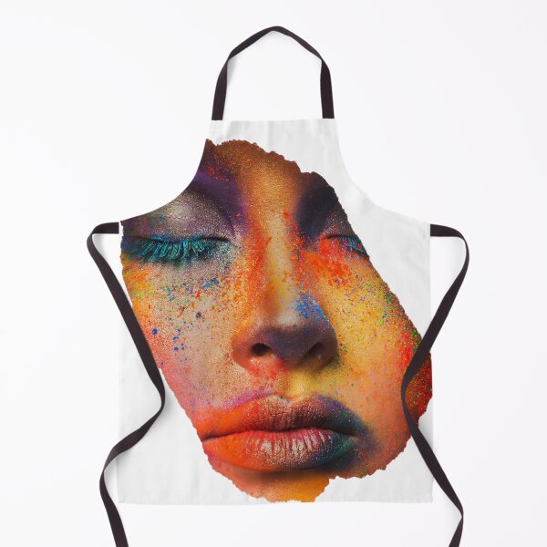 Item preview, Colorful Fashion Girl Face Makeup designed and sold by JTS STORE.