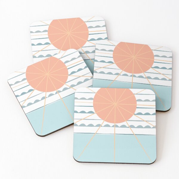 Item preview, Sunset, sea,.2. sun, sun-art, beach,  spring, ocean, sunart, summer, vector. designed and sold by PrintedDreams.