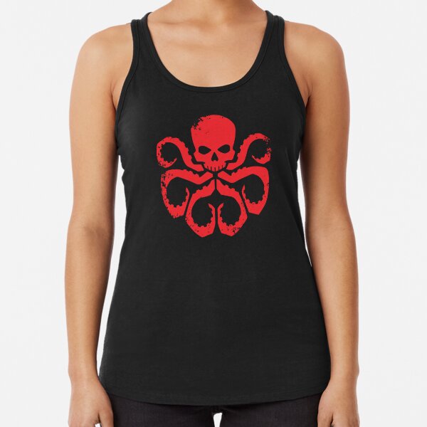 HYDRA Badge - Red Racerback Tank Top