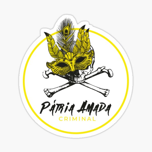 Logo Amarelo Pátria Sticker