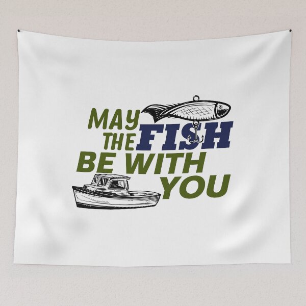 Item preview, May the Fish Be with You Fish Fish designed and sold by AchrafOc.