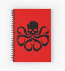 HYDRA Badge - Black Spiral Notebook