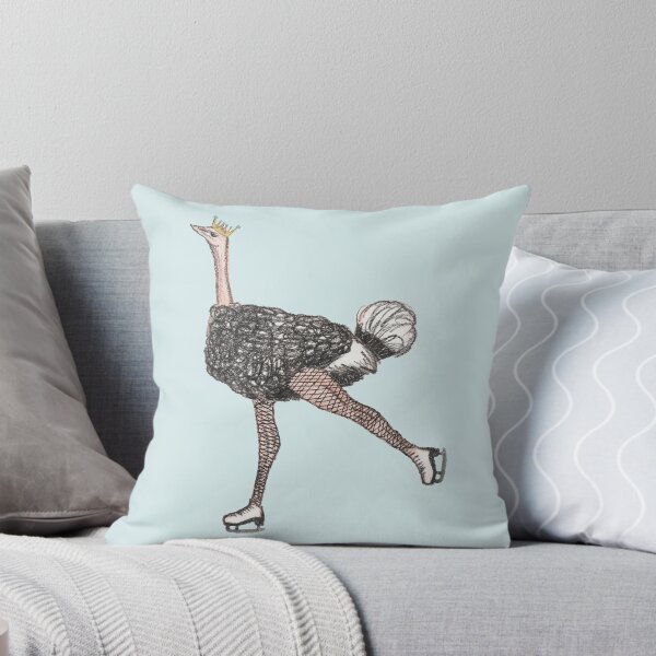 Item preview, Figure Skating Ostrich designed and sold by Katy Lee.