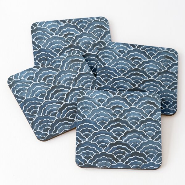 Item preview, Japan Style Wave Pattern designed and sold by JTS STORE.