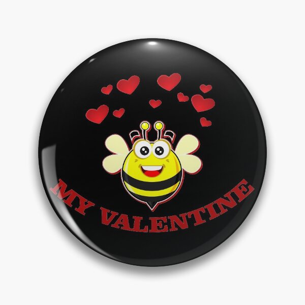 Item preview, Cute Bee My Valentine designed and sold by Type-Design.