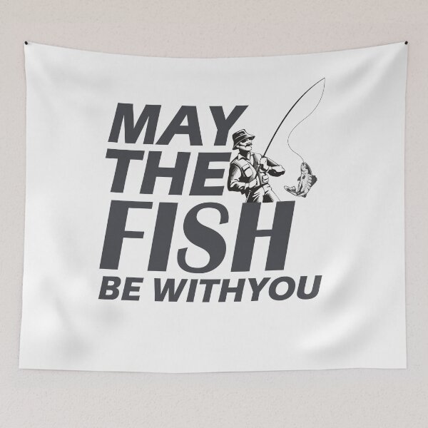 Item preview, May the Fish Be with You Fish Fish designed and sold by AchrafOc.