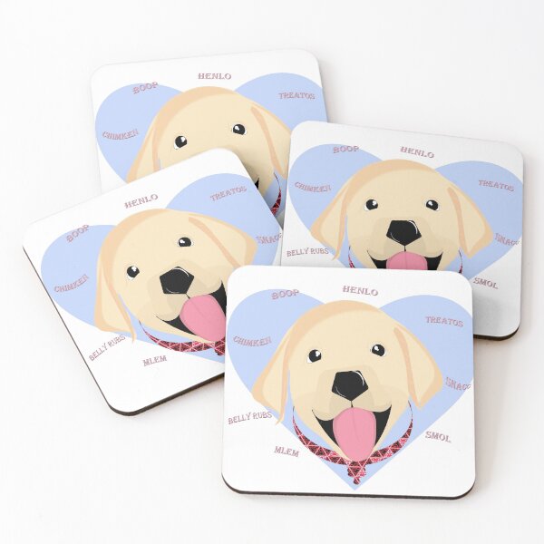 Item preview, YELLOW LABRADOR PUPPY CHONK - PUPPY OWNER -DOG OWNER  designed and sold by YUMMY PENCIL.