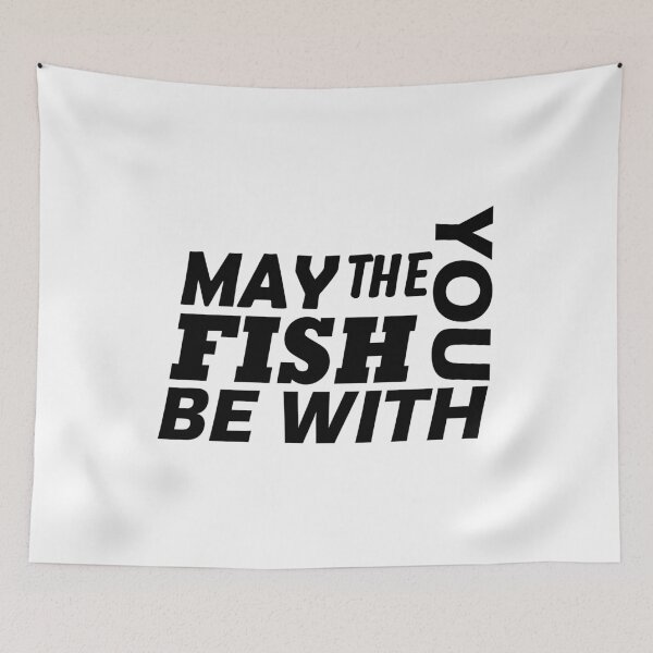 Item preview, May the Fish Be with You Fish Fish designed and sold by AchrafOc.