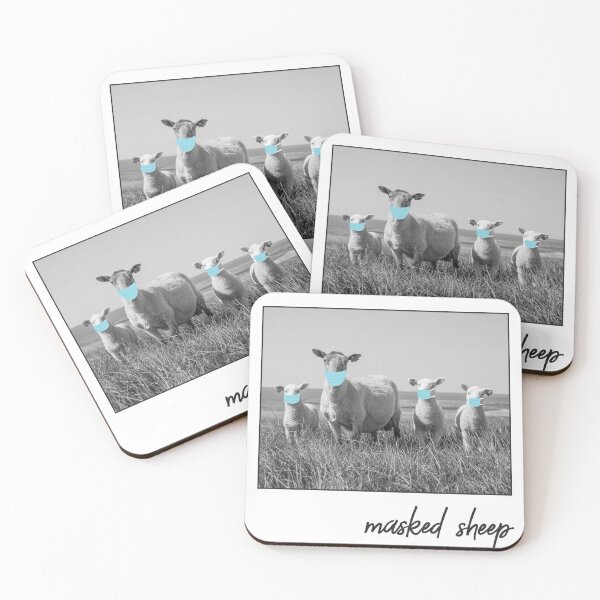 Item preview, masked sheep designed and sold by alphatrends.