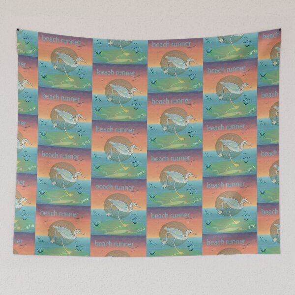 Item preview, Heron beach runner designed and sold by shimaart.